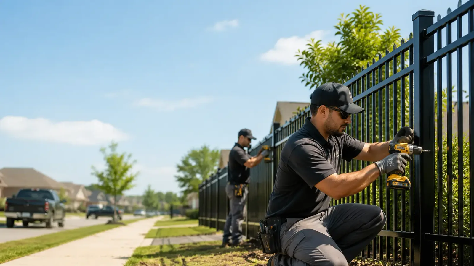 Metal Fence Installation in Donner, LA